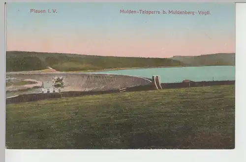 (76262) AK Talsperre Muldenberg, Vogtl., vor 1945