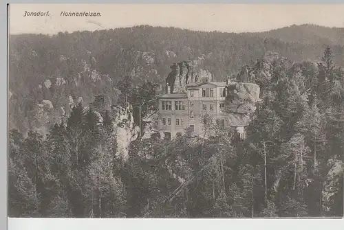 (75983) AK Jonsdorf, Nonnenfelsen 1910