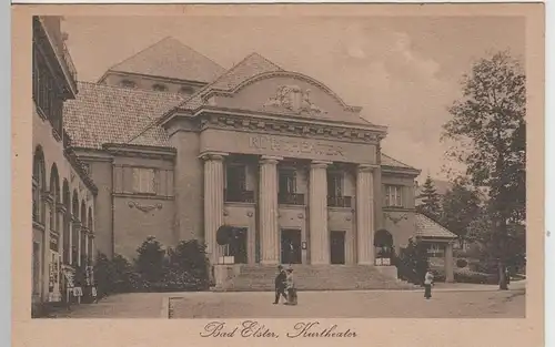 (73654) AK Bad Elster, Kurtheater, vor 1945