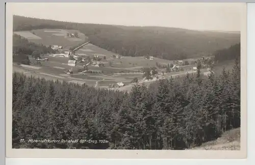 (73578) Foto AK Rehefeld, Erzgeb., Panorama, vor 1945