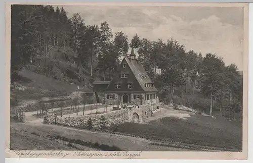 (73539) AK Rittersgrün, Erzgeb., Bezirksjugendherberge 1931