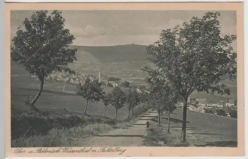 (73405) AK Oberwiesenthal, Böhmisch Wiesenthal, Fichtelberg, vor 1945
