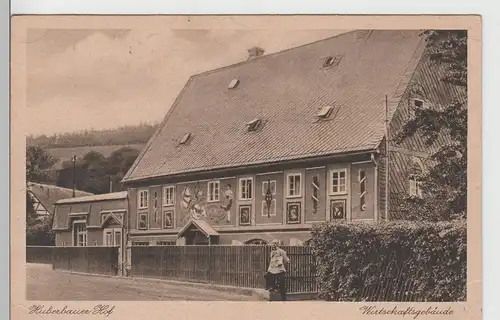 (70848) AK Herold im Erzgeb., Huberbauer Hof, Wirtschaftsgebäude, vor 1918