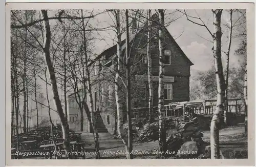 (70779) AK Affalter, Berggasthaus "Neu Friedrichsruh" 1940er