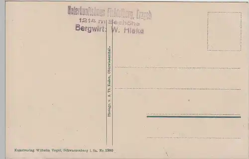 (70606) AK Fichtelberg b. Oberwiesenthal, neues Fichtelberghaus, vor 1920