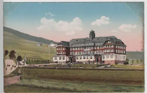 (70605) AK Oberwiesenthal, Sport-Hotel u. Kurhaus, vor 1920