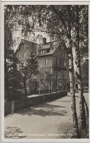 (69280) Foto AK Dippoldiswalde, Erholungsheim Windischhaus 1936