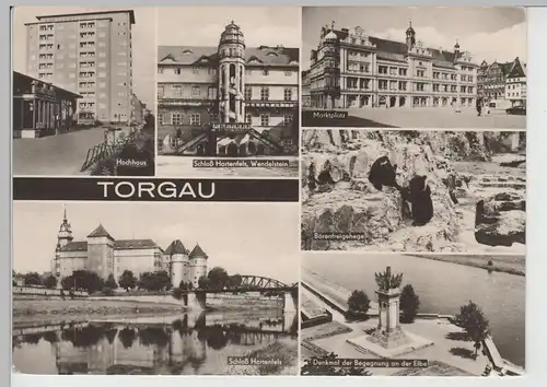 (68663) Foto AK Torgau, Mehrbildkarte 1969