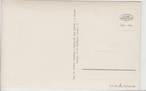 (67272) Foto AK Sächs. Schweiz, Blick vom Basteifelsen 1955