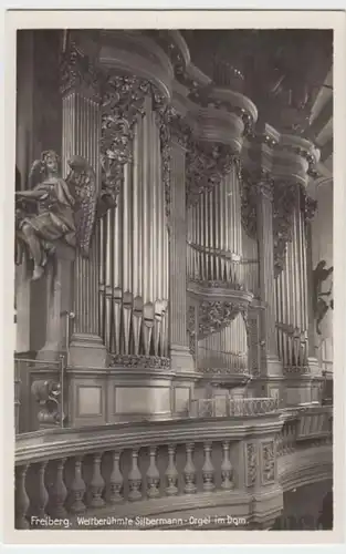 (6548) Foto AK Freiberg, Sachsen, Dom, Silbermann-Orgel