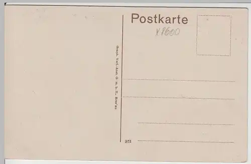 (65198) AK Bautzen, Spreetal mit Schloss und Petri-Kirche, vor 1945