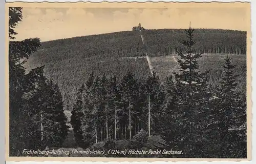 (6434) AK Fichtelberg, Erzgebirge, Himmelsleiter 1934