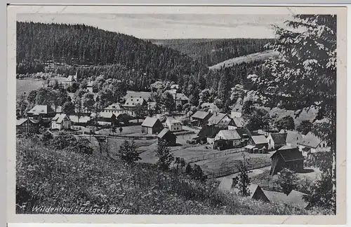 (52466) AK Wildenthal, Eibenstock, Erzgeb., Panorama 1943