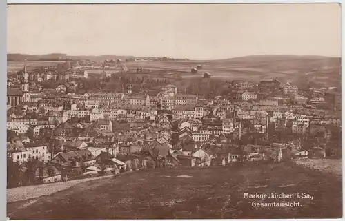 (52458) Foto AK Markneukirchen, Panorama 1928