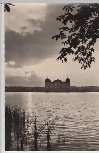 (52451) Foto AK Jagdschloss Moritzburg 1958