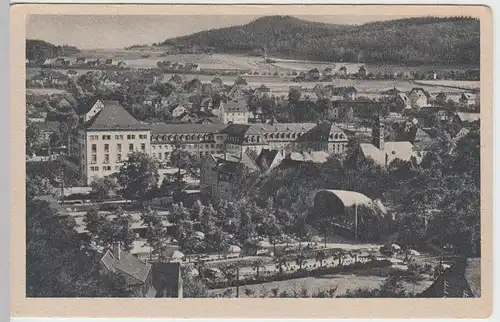 (50325) AK Oberschlema, Konzertplatz, Kurhotel u. Kurhaus, vor 1945