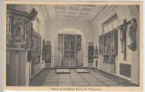 (4977) AK Bautzen, Stadtmuseum, kirchliche Kunst, vor 1945