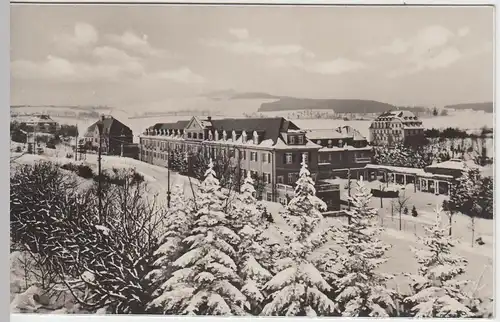 (48638) Foto AK Bad Brambach, Badehaus, Hotel, Vogtlandhaus, vor 1945