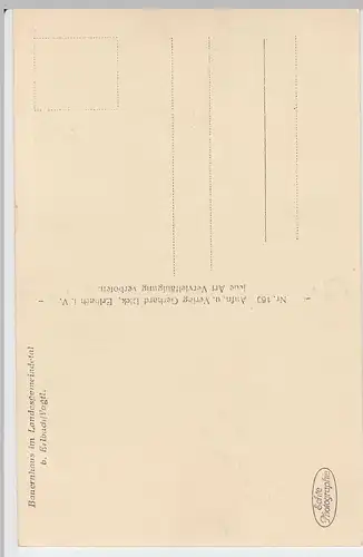 (47234) Foto AK Landesgemeinde, Erlbach, Vogtl., Bauernhaus, vor 1945