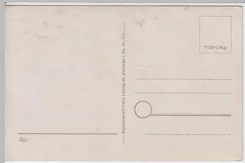 (47142) AK Muldental, Mehrbild, Schloss Waldenburg, Rochsburg, nach 1945