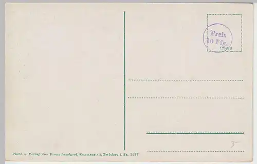 (46718) AK Vogtländische Schweiz, Blick i.d. Elstertal, 1914