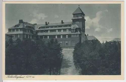 (4522) AK Oberwiesenthal, Fichtelberghaus, Erzgebirge 1928