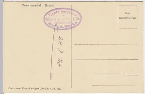 (4522) AK Oberwiesenthal, Fichtelberghaus, Erzgebirge 1928