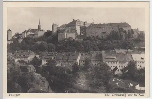 (4459) AK Bautzen, Ortenburg, Seidau, vor 1945