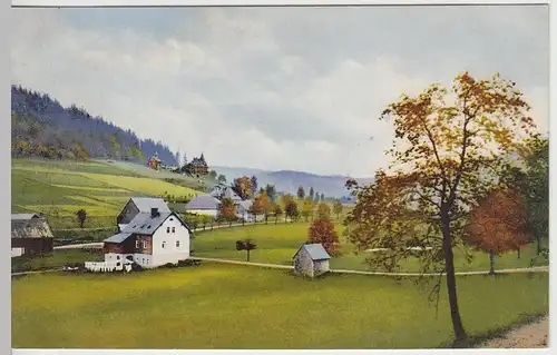 (42940) AK Rehefeld, Blick zum Schloss 1910er