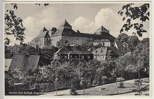 (41004) AK Schloss Augustusburg vor 1945