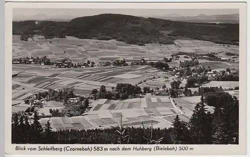 (39820) Foto AK Huhberg (Bieleboh), Blick vom Schleifberg (Czorneboh) 10938