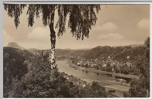 (39582) Foto AK Bad Schandau, Sächsischwe Schweiz 1966