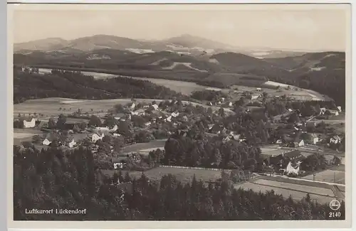 (39431) Foto AK Lückendorf, Totale 1933