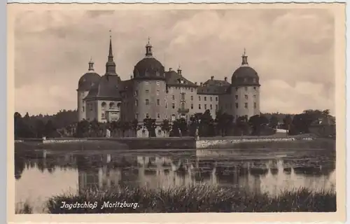 (36959) Foto AK Jagdschloss Moritzburg 1943