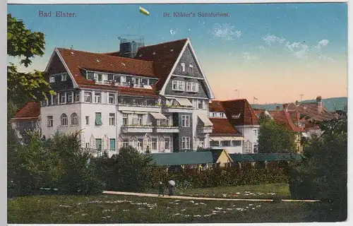 (34758) AK Bad Elster, Dr. Köhler's Sanatorium, vor 1945