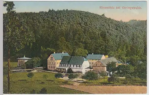 (34742) AK Geringswalde, Rinnmühle, vor 1945