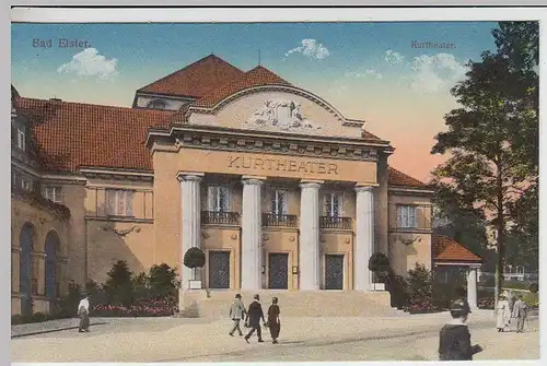 (34680) AK Bad Elster, Kurtheater, vor 1945