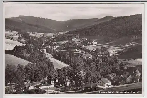 (34028) Foto AK Rittersgrün, Ortsansicht, 1939