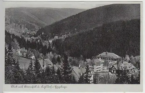 (34027) AK Blick auf Altenberg-Bärenfels und Kipsdorf, 1938