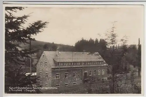 (33131) Foto AK Arnsfeld (Erz.), Rauschenbachmühle, vor 1945