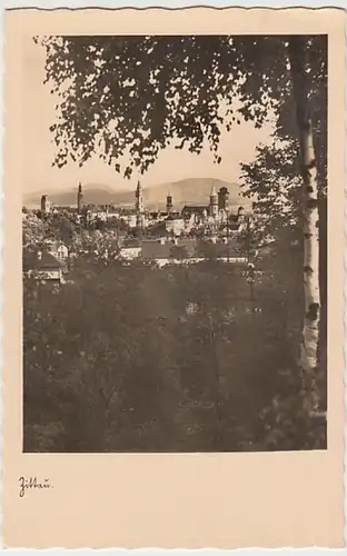 (30367) Foto AK Zittau (Sa.), Stadtblick vom Kummersberg, 1933