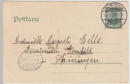 (27477) AK Crimmitschau, Bismarckhain 1903