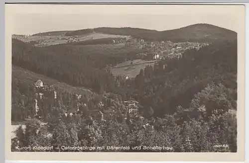 (23342) Foto AK Kipsdorf, Bärenfels, Schellerhau 1953