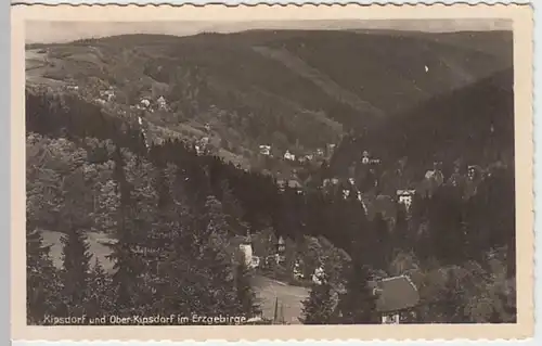 (21320) Foto AK Kipsdorf, Ober-Kipsdorf, Panorama, vor 1945