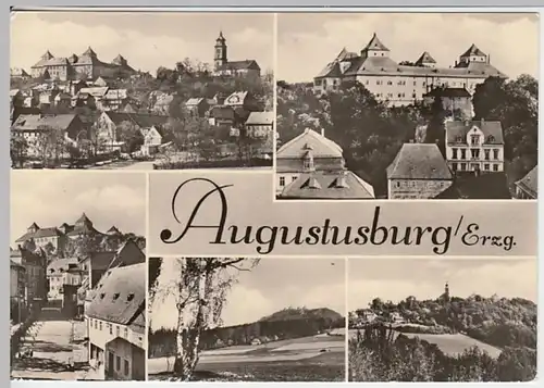 (18668) Foto AK Augustusburg i. Erz, Mehrbildkarte 1978