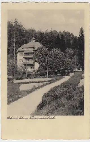 (17293) AK Bad Schandau (Sächs. Schweiz), Schrammsteinbaude, gel. 1934