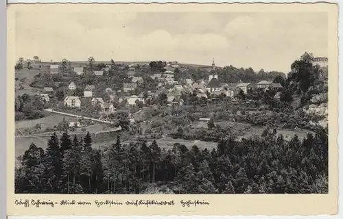 (17138) AK Hohnstein (Sächs. Schweiz), Ortsansicht 1937