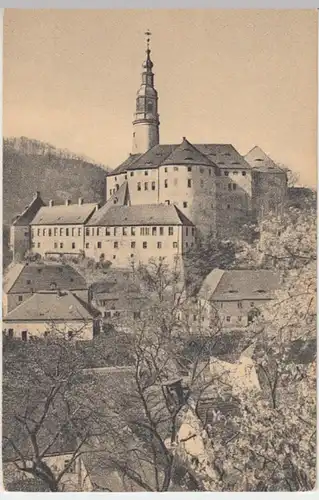 (16148) AK Müglitztal, Schloss Weesenstein, vor 1945