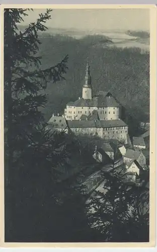 (15921) AK Müglitztal, Schloss Weesenstein, vor 1945