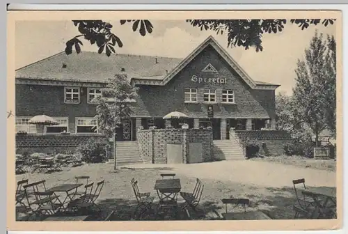 (15863) AK Grubschütz, Gasthaus Spreetal 1943